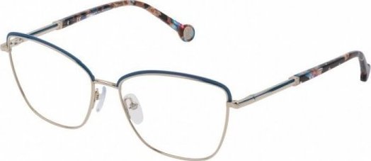 Carolina Herrera Ramki do okularów Damski Carolina Herrera VHE168N-0492 Złoty