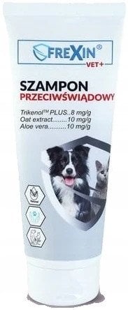 FREXIN VET+ SZAMPON PRZECIWŚWIĄDOWY 220g DLA PSÓW I KOTÓW /10