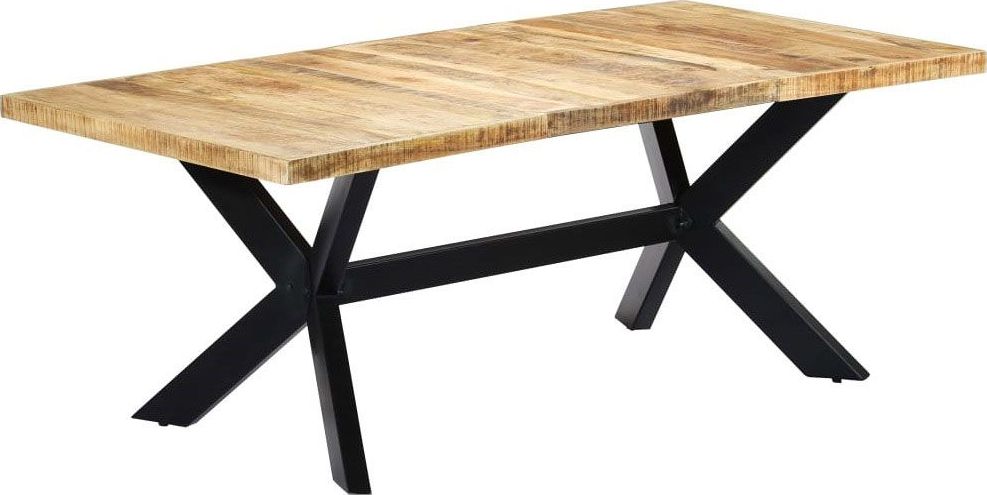 Elior Stół z drewna mango Kalis 4X jasnobrązowy