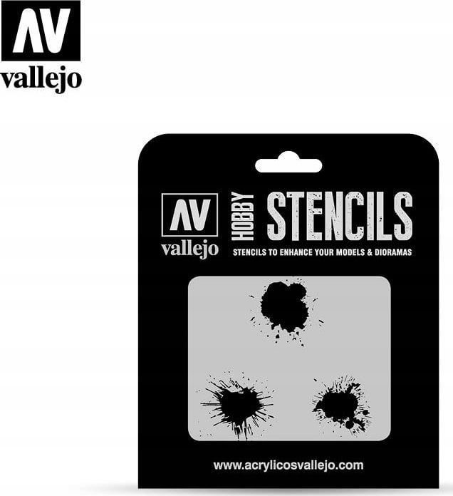 Vallejo Vallejo: Stencils - Paint Stains