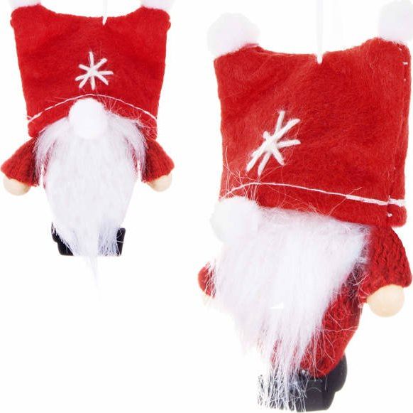 Springos Ozdoba choinkowa Krasnal czerwony 8 cm