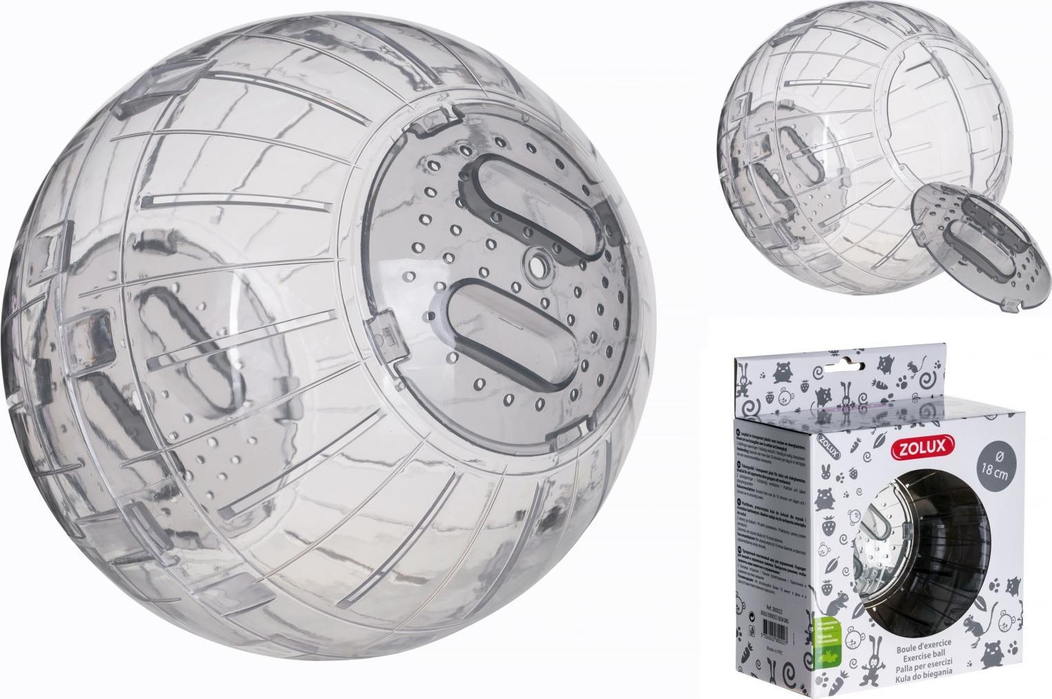 Zolux Kula do ćwiczeń 18 cm kol. szary