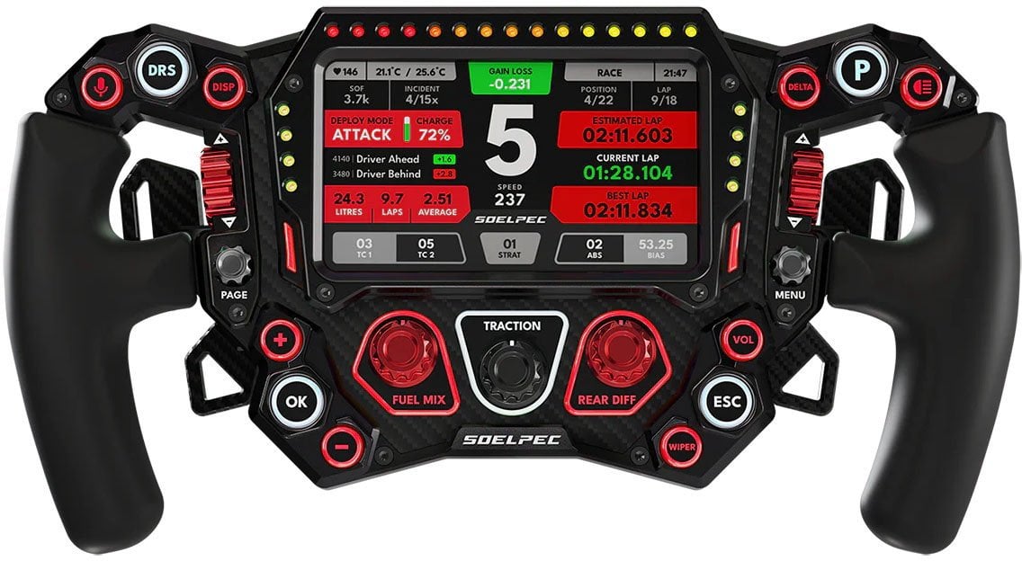 SOELPEC Spectra XR Lenkrad - lava