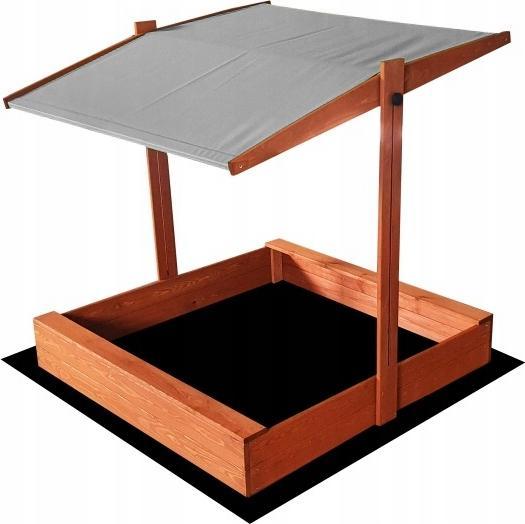 SunWood PIASKOWNICA DREWNIANA IMPREGNOWANA DASZKIEM KOLORY