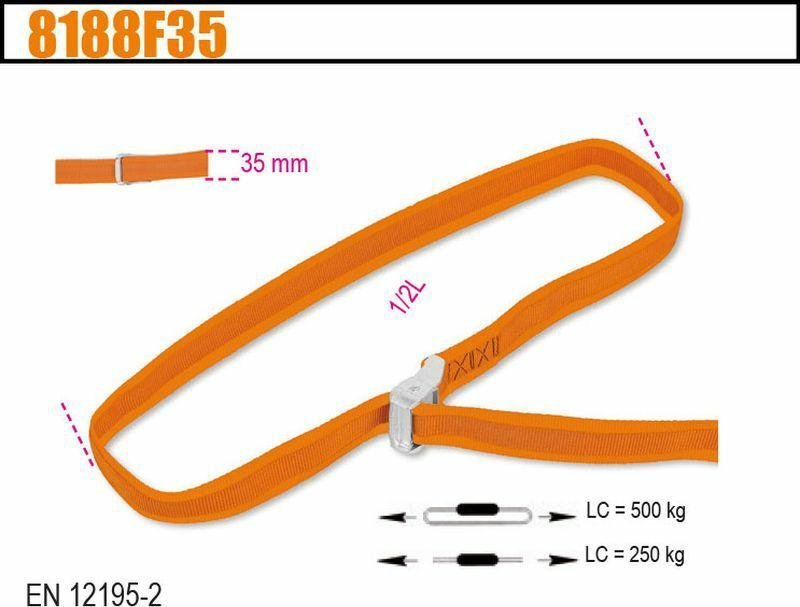 Beta Tools BETA PAS MOCUJĄCY 500kg/5m/35mm 8188F35-5