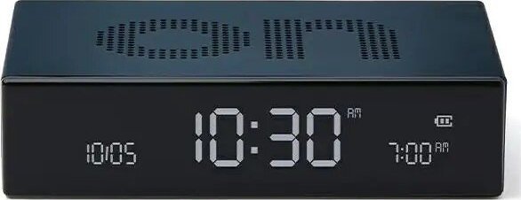 Lexon Budzik Flip Premium niebieski