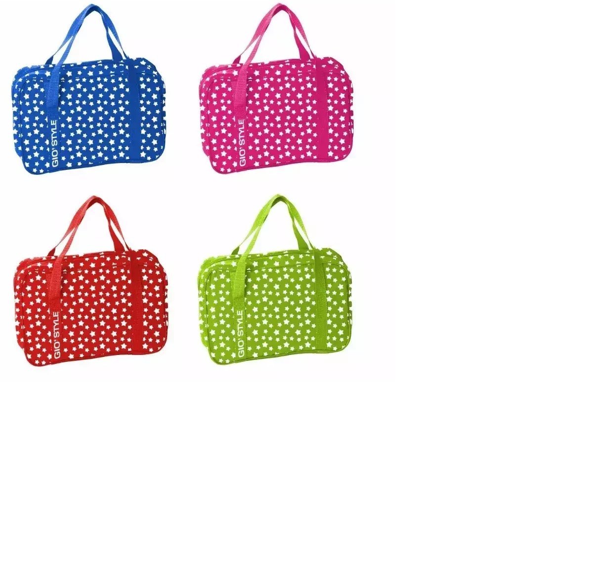 Thermal bag Stars 6 assorted red/green/blue/pink 8000303309918