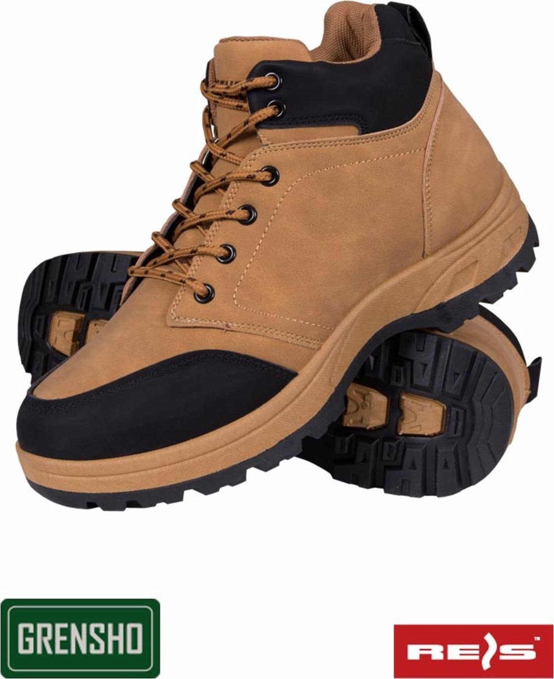 Grensho BGRIM - buty typu trzewik GRIM, wykonane z PU połżączonym z materiałem, podeszwa z PCV 39