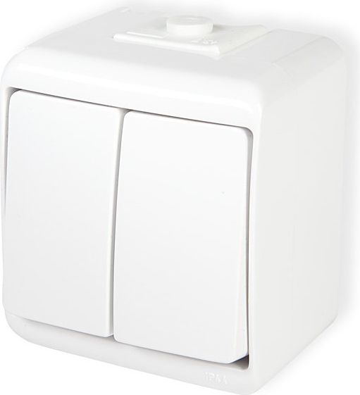 Karlik Łącznik hermetyczny świecznikowy JUNIOR białe (WHE-2)