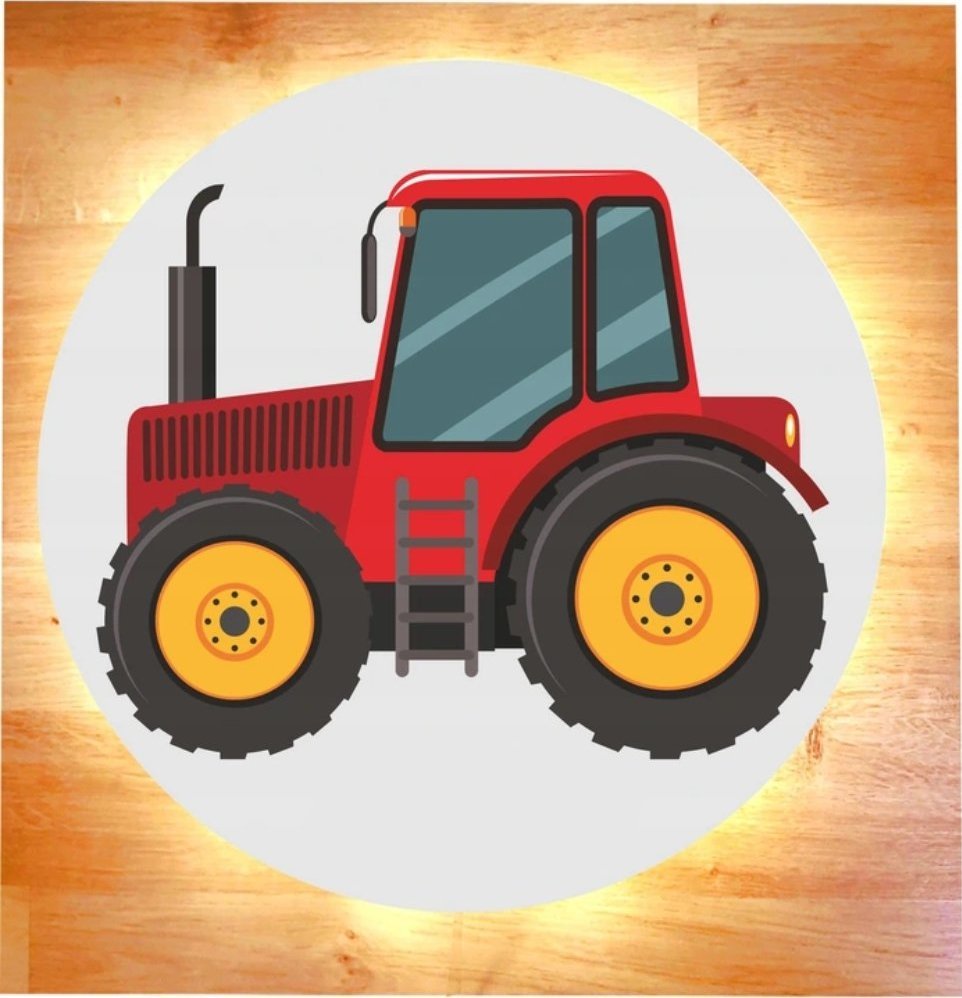 naSciane Lampka nocna LED traktor dla dziecka na prezent
