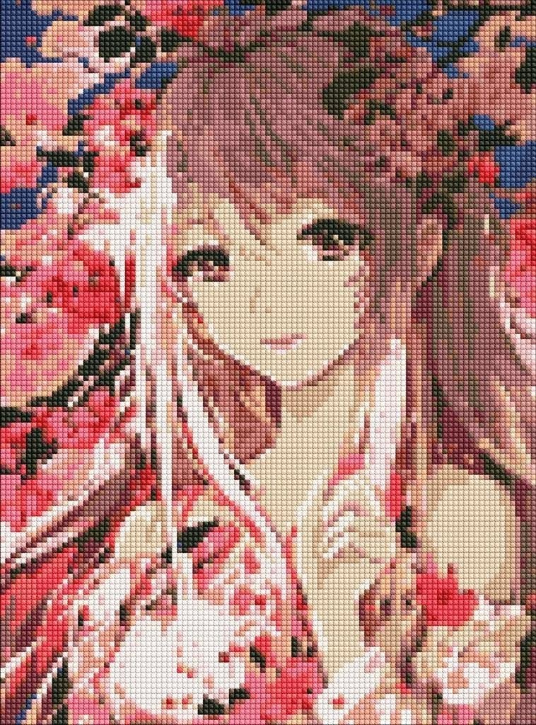 Norimpex Diamentowa mozaika - Wiosenny nastrój 30x40cm