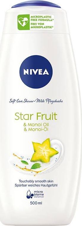 Nivea _Soft Care Shower żel pod prysznic Star Fruit Monoi Oil 500ml