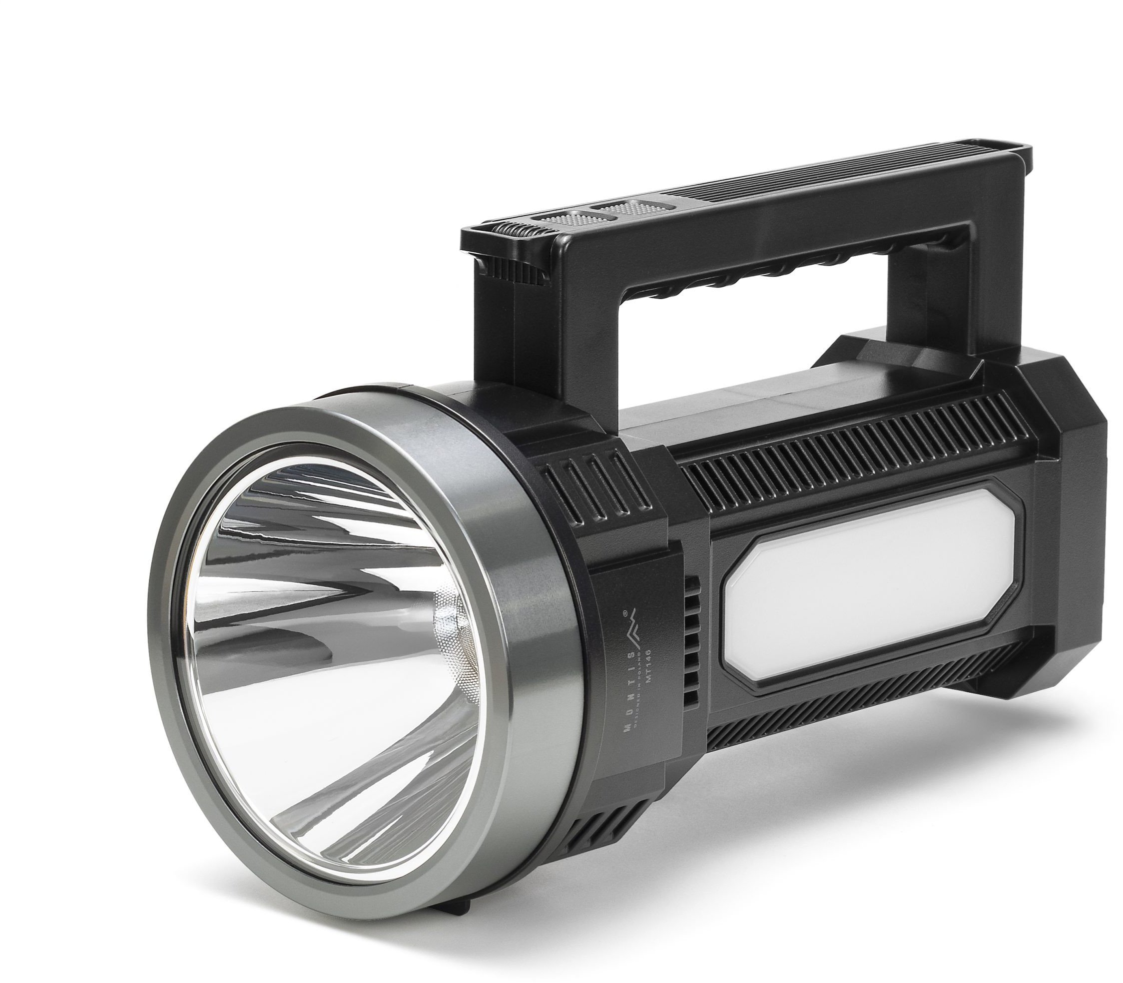 Montis Latarka - Szperacz akumulatorowy LED 20W MT146 Czarny Latarka ręczna