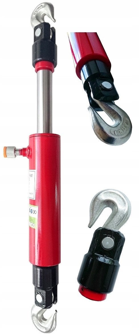 Rockforce Siłownik hydrauliczny dwukierunkowy 10t (suw tłoka 130mm, dł. całkowita 715mm)