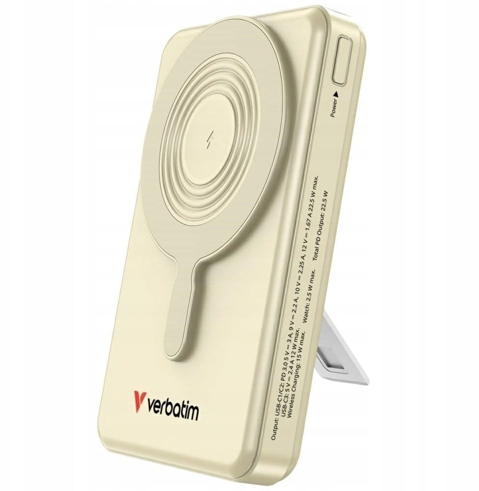 Powerbank Verbatim Charge´n´Go Power Bank 2C & Display 10000mAh gold