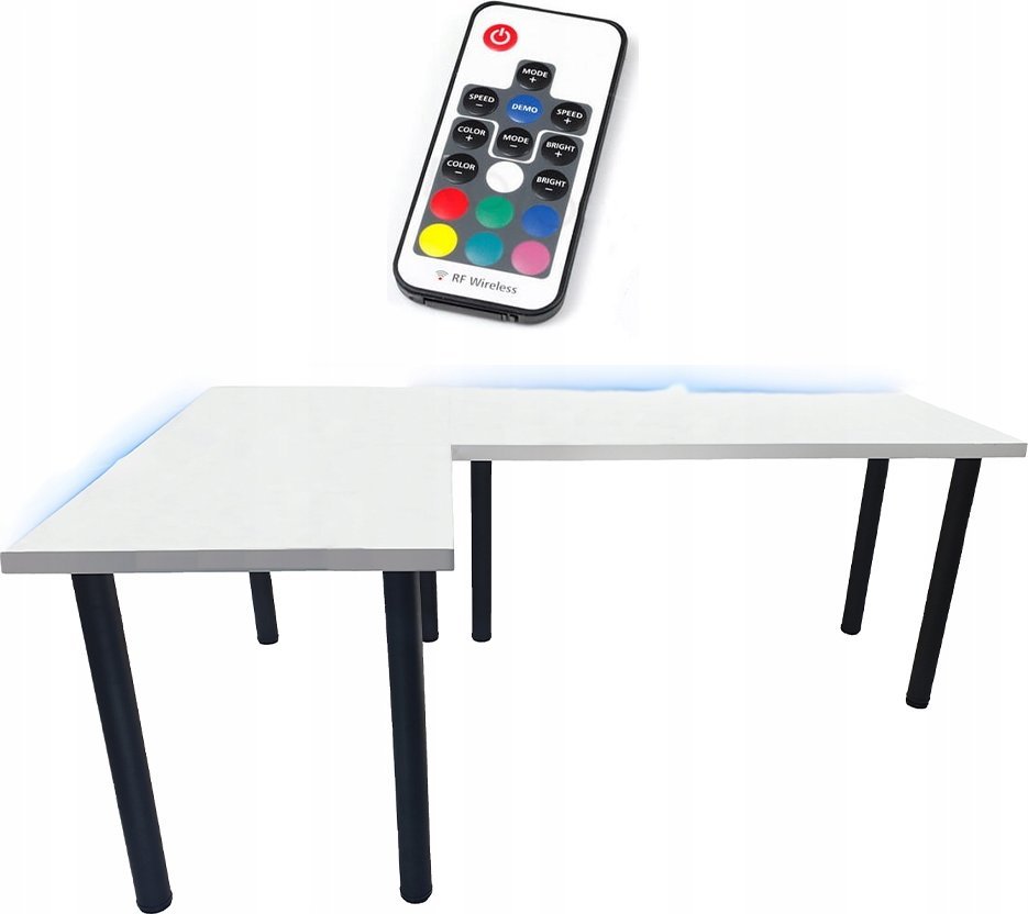 BIURKO GAMINGOWE NARONE KOMPUTEROWE LED PRODUCENT