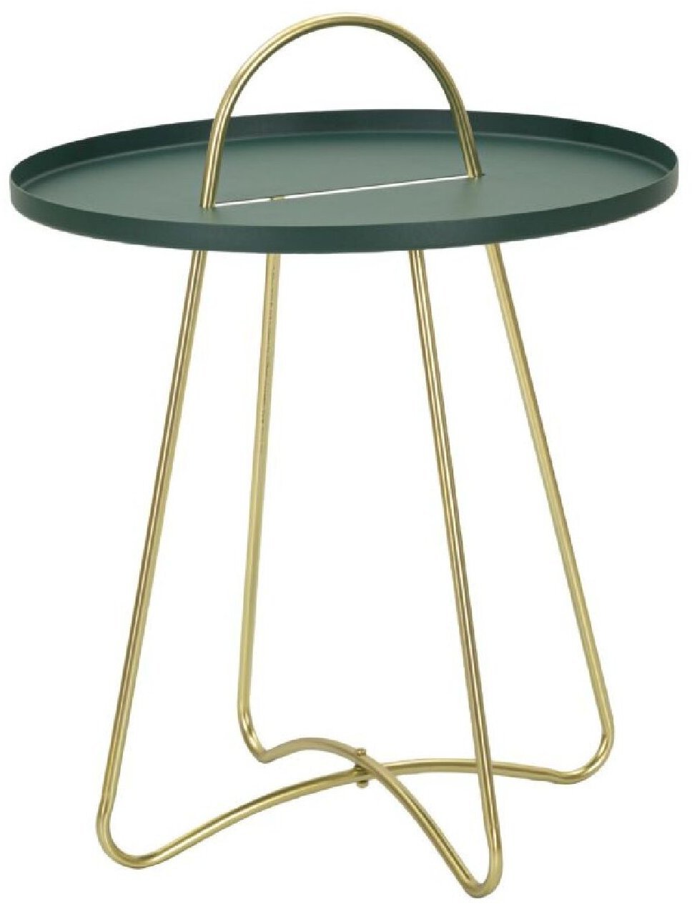 Metalowy stolik GRENT, Ø 45 cm