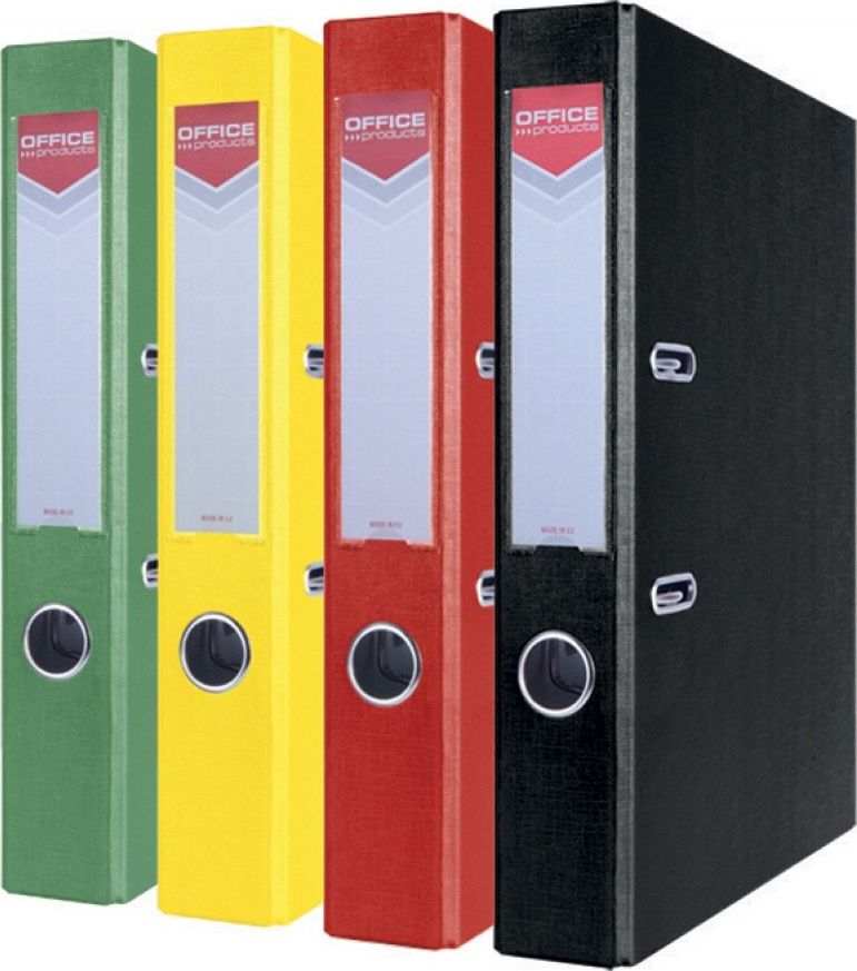 Segregator Office Products Officer 2-ringowy A4 55mm Wielokolorowy (21011111-99)