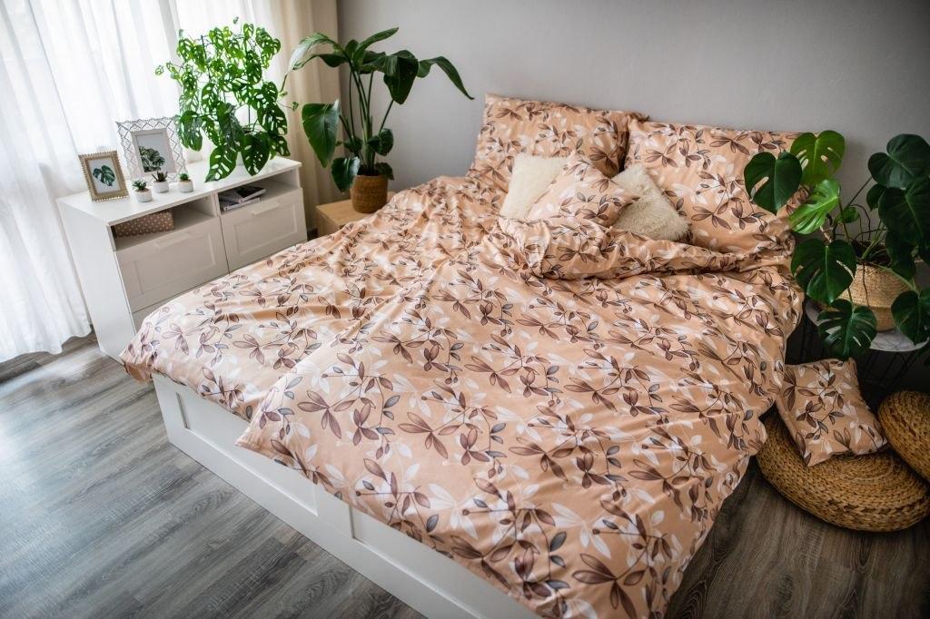JAHU Pościel EMA Brenda - satyna bawełniana, 3-częściowa