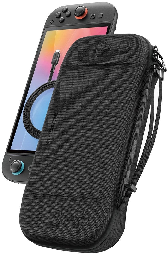 Etui ochronne AMAZINGTHING PlayShield EDC futerał na Nintendo Switch 2 - czarne