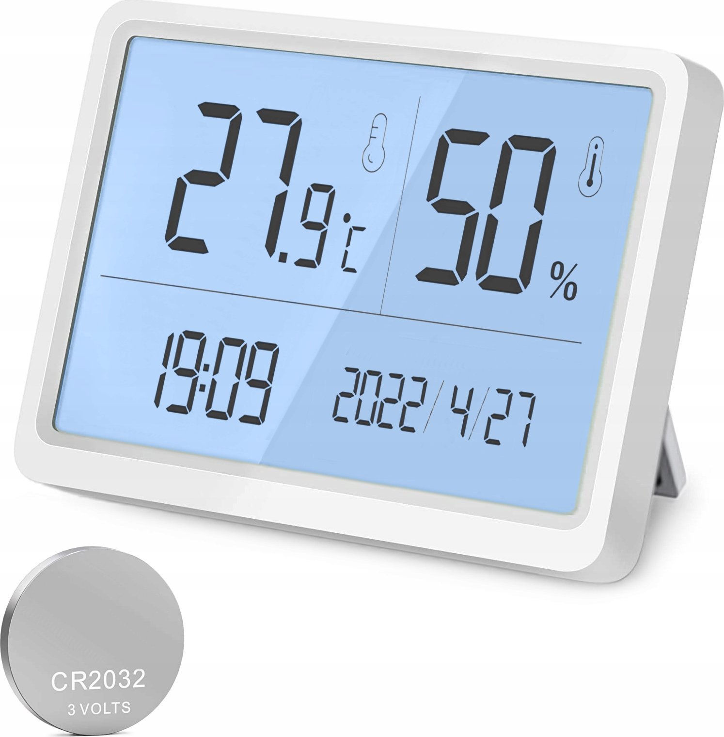 TERMOHIGROMETR HIGROMETR TERMOMETR WILGOTNOŚĆ TEMP