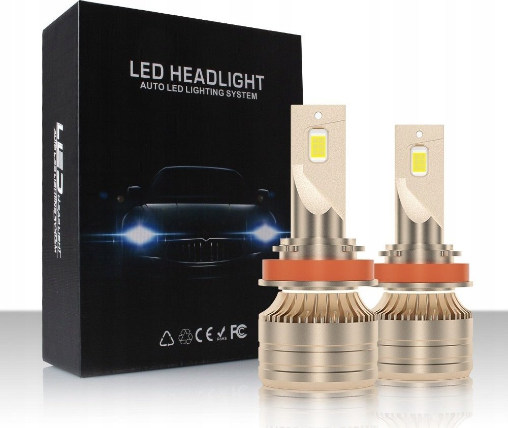 SKLEPLEDY LED H7 ŻARÓWKI 120W 20000LM BARDZO MOCNE CANBUS