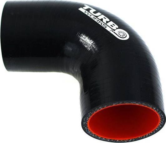 TurboWorks Kolanko 90st TurboWorks Pro Black 89mm