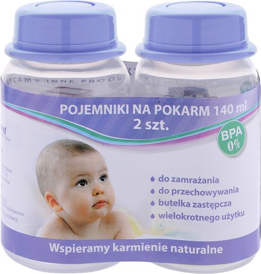 Simed Pojemnik butelka na Mleko 2szt