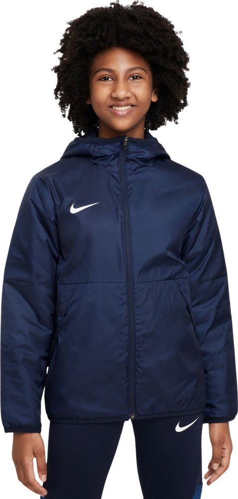 Nike Kurtka dla dzieci Therma Repel Park granatowa CW6159 451 S