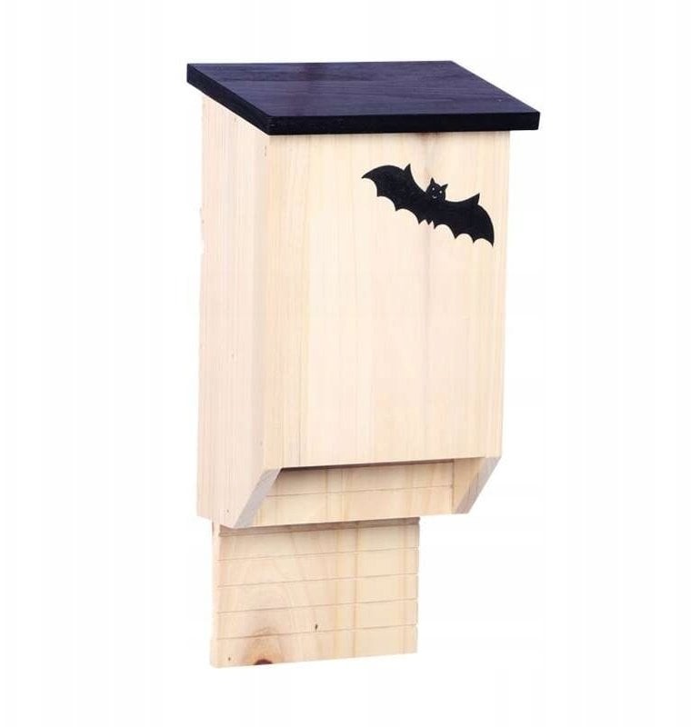 Garden&Fun Budka dla nietoperzy drewniana 19x12x39 cm