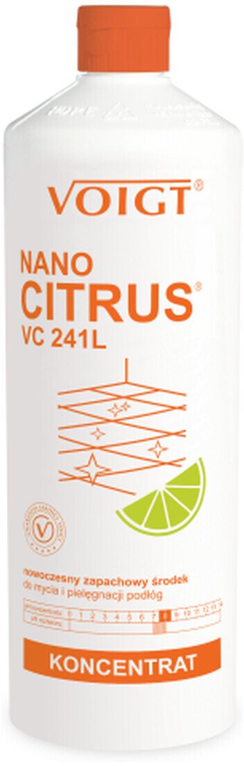 Voigt Nano Citrus Nowoczesny zapachowy środek do mycia i pielęgnacji podłóg VC241L 1000ml