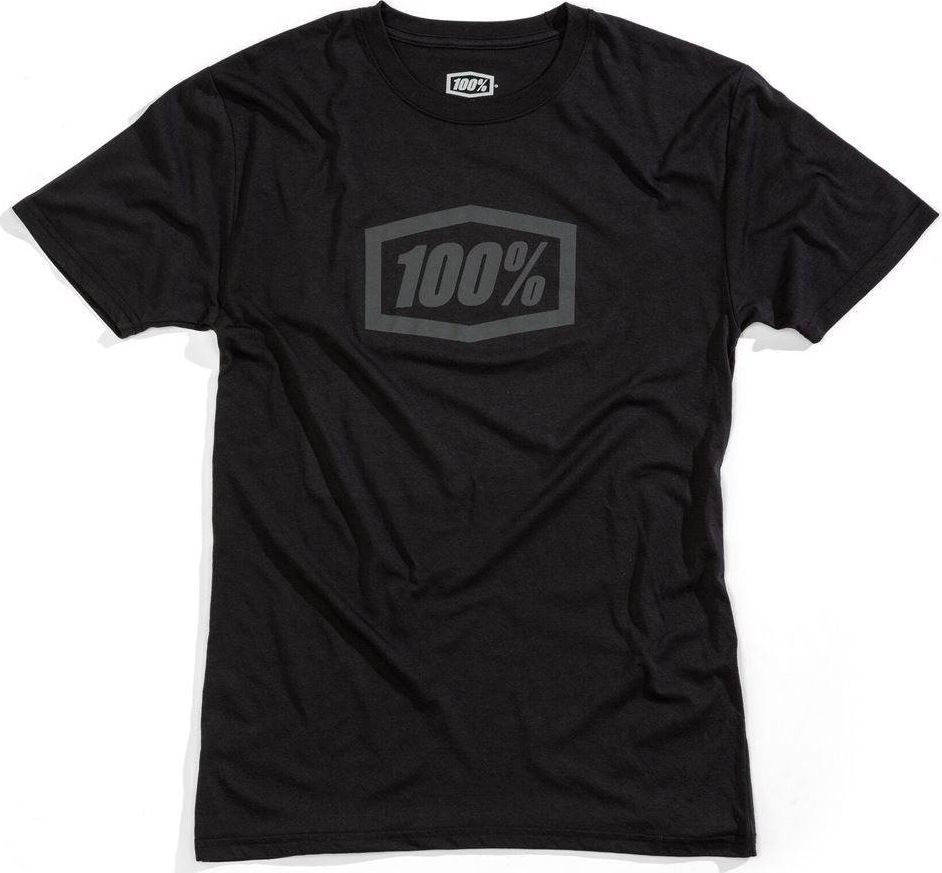 100% T-shirt 100% ESSENTIAL krótki rekaw Tech Black Grey roz. XL (NEW)