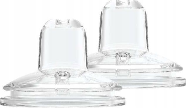 Dr Browns Ustnik silikonowy niekapek do butelki szerokiej 2 pack Options + Dr Brown's