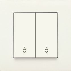 Viko Łącznik schodowy Karre podwójny biały (90963617)