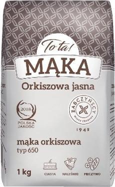TO TA Mąka orkiszowa jasna 1 kg