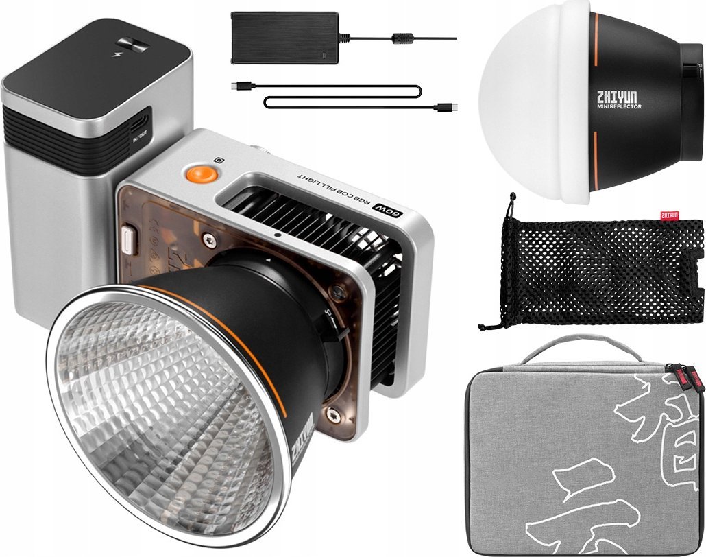 Lampa studyjna Zhiyun Molus X60 RGB Combo