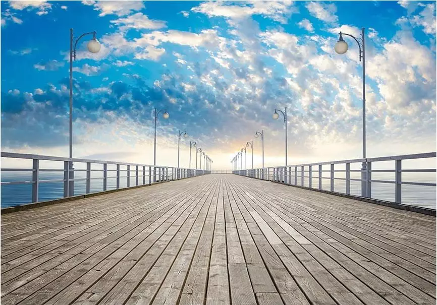 DecoNest Fototapeta - The pier - 100X70