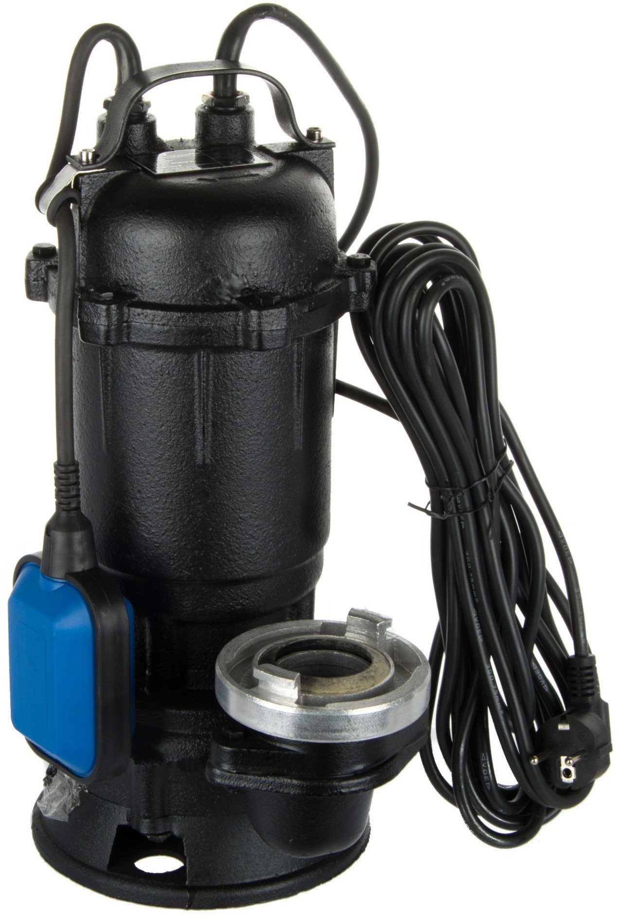 POMPA WODY BRUD.550W Z ROZDR.PŁYWAK. Z KOŃCÓWKĄ NA WĄŻ STRAŻACKI