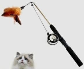 ATL ZW10 Zabawka dla kota wędka piórko
