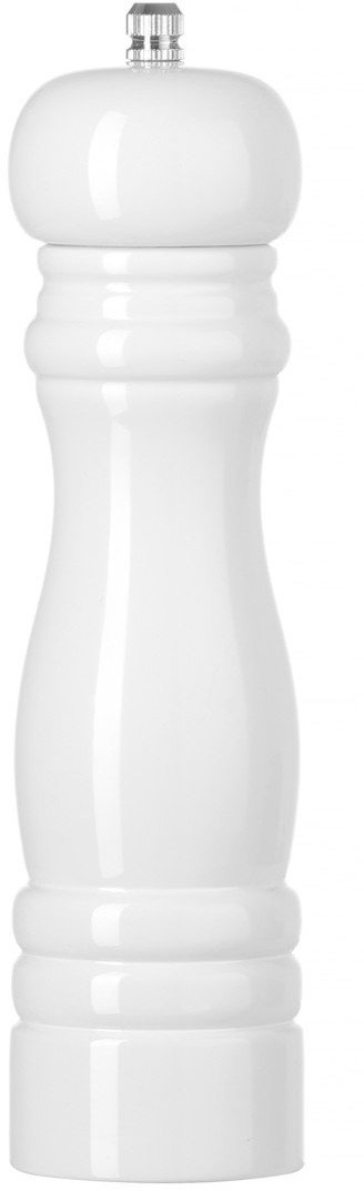 Młynek do mielenia soli drewniany biały śr. 55 x 215 mm - Hendi 469606 Hendi