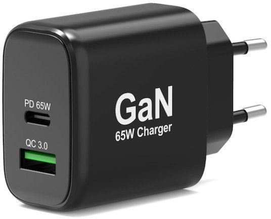 Port WALL GaN CHARGER USB-C & USB-A PD 65W & 30W EU