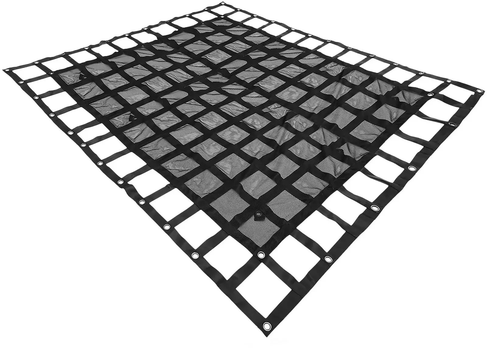 Siatka ładunkowa do pickupa 244x205cm z pasami do auta i przyczep