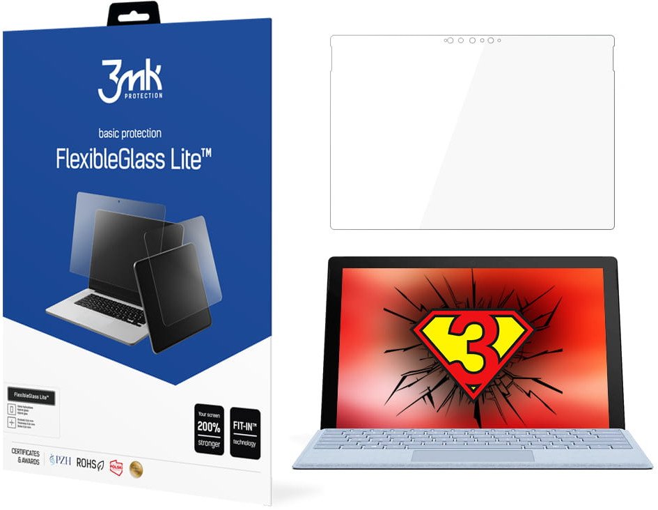 Microsoft Surface Pro 7 12 3" - 3mk FlexibleGlass Lite™ 13'' screen protector