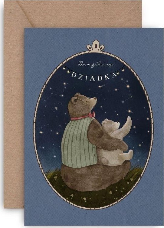 Kartka dla wyjątkowego dziadka - Grandpa Bear