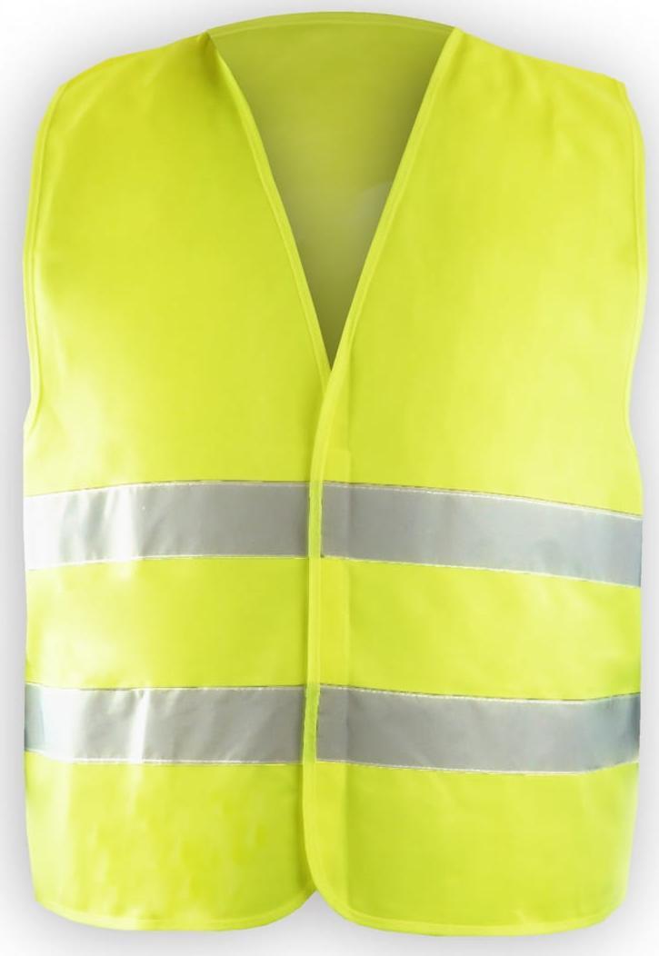 Dedra KAMIZELKA ODBLASKOWA ROZM. XL 2 PASY BHKM01XL DEDRA