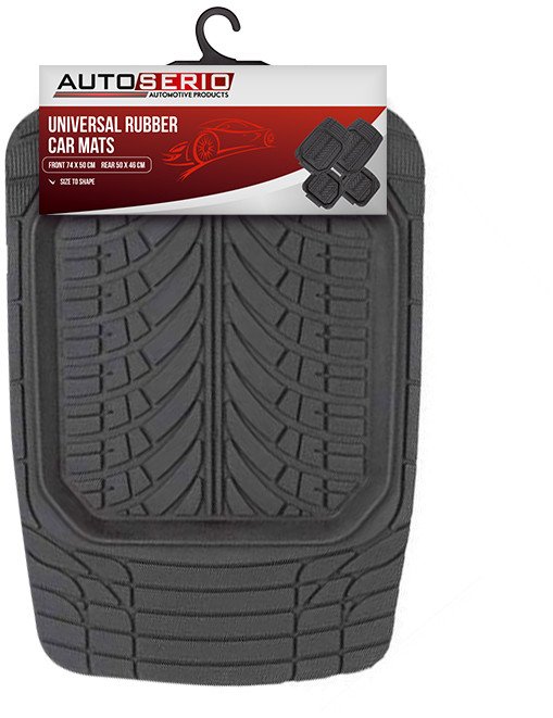 PVC CAR CARPETS (4 PIECES)