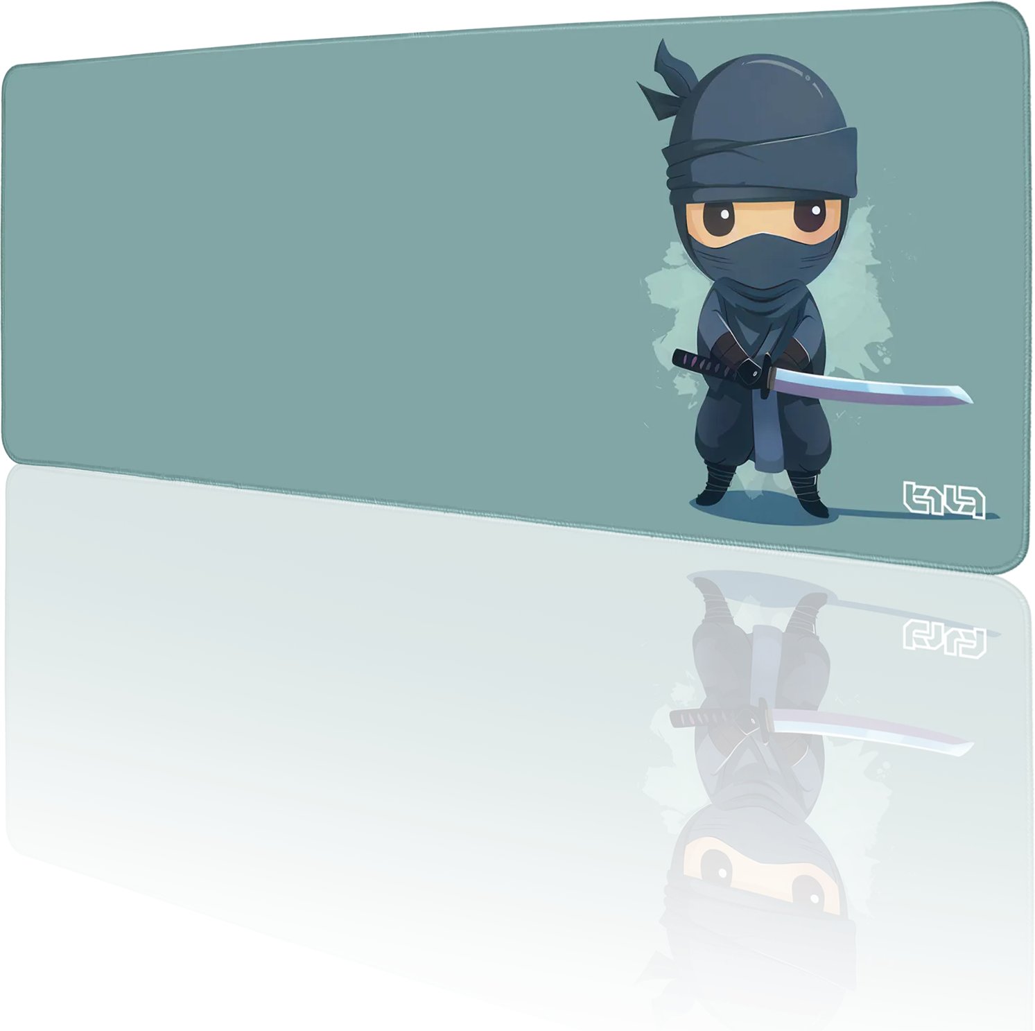 PODKŁADKA POD MYSZ MYSZKĘ Chibi Ninja 80x30 TILT Antypoślizgowa Na biurko