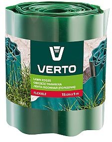 Verto Obrzeże do trawników 15 cm x 9 m, zielone - 15G511