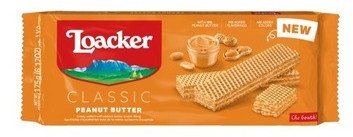 Loacker Wafelki Classic Peanut Butter 175g -