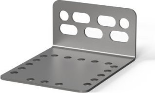 SCHROFF SCHROFF Wspornik montażowy do montażu w szafie dla szyny od 1 do 4 biegunów